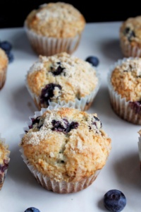 Blueberry Streusel Muffins-CD's Country Living