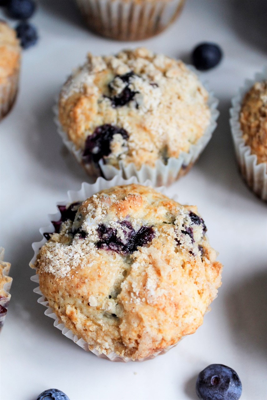 Blueberry Streusel Muffins - Pallet and Pantry