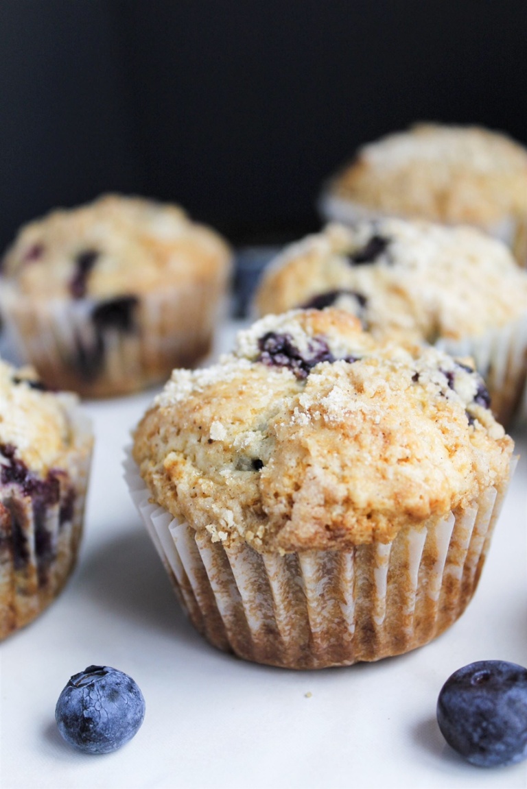 Blueberry Streusel Muffins - Pallet and Pantry