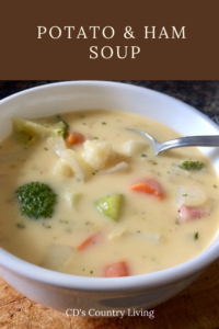 Mom S Creamy Potato Ham Soup Pallet And Pantry