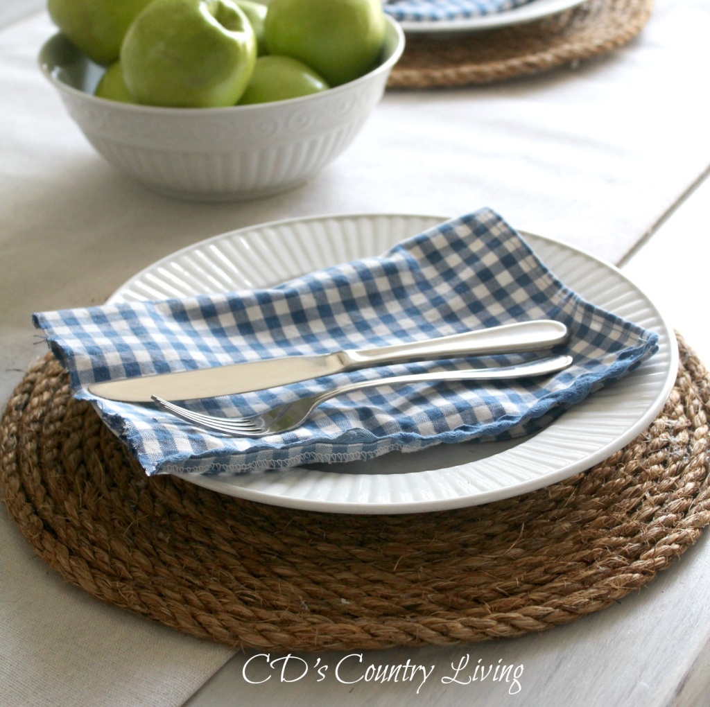 DIY Rope Placemats! - Pallet and Pantry