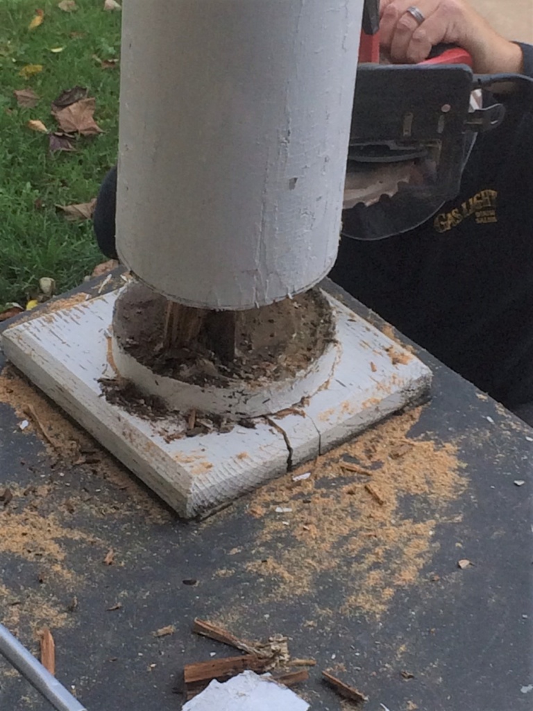 How to Remove and Replace a Porch Column Base in 10 easy