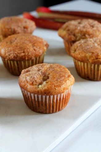 Rhubarb Muffins-CD's Country Living