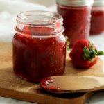 Strawberry-Rhubarb Freezer Jam