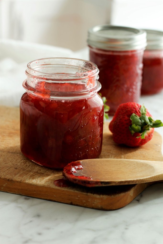 Strawberry-Rhubarb Freezer Jam