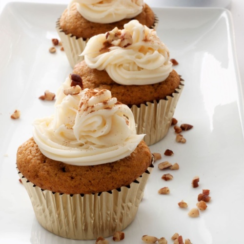 Irresistible Pumpkin Spice Mini Cupcakes with Cream Cheese Frosting