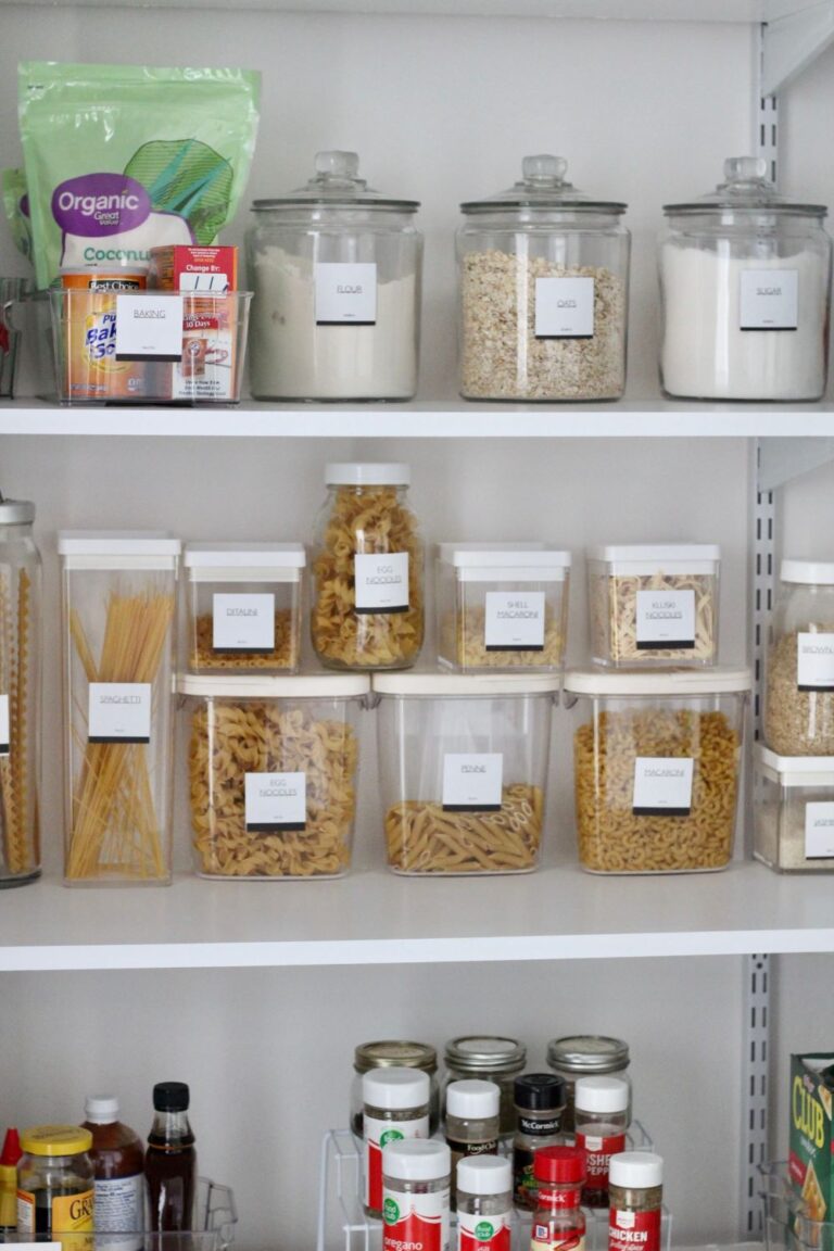 Small Spaces-Creating an Organized Pantry - Pallet and Pantry
