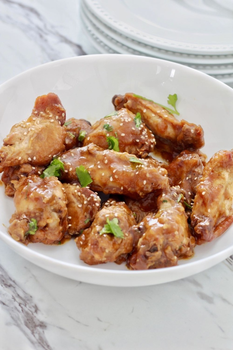 Sticky Sweet & Sour Chicken Wings - Pallet and Pantry